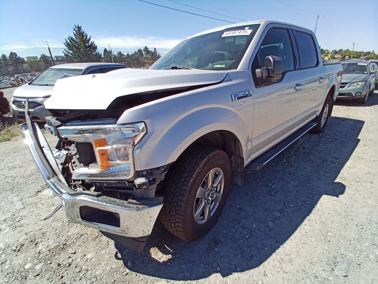 Air Cleaner from 2018 Ford F150 3.5L 12197106