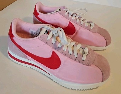Nike Pink Fire Red CORTEZ Womens HF9994-600