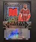 2024-25 Panini Obsidian Fikayo Tomori Matrix Patch Auto /49, AC Milan, England