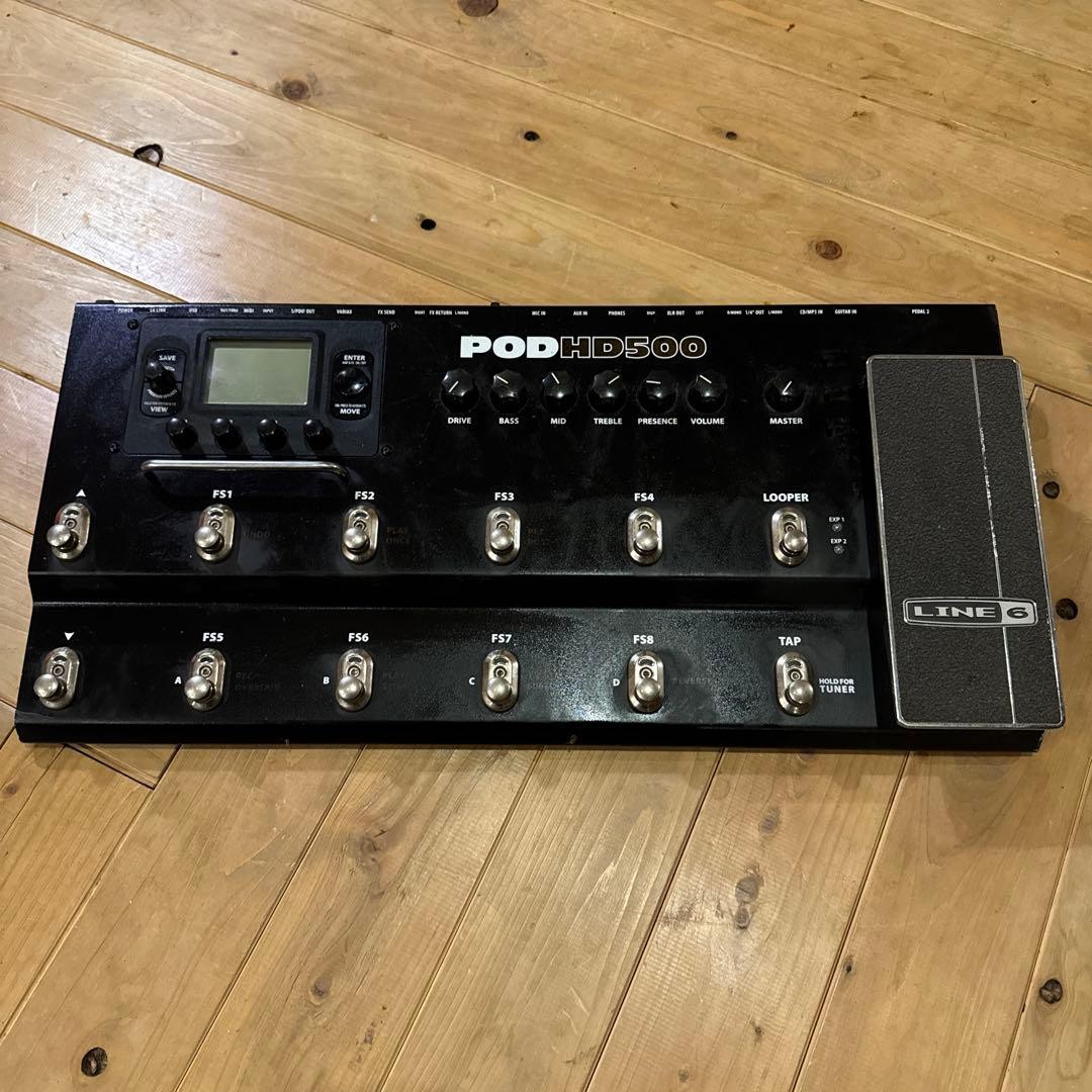 Line 6 POD HD500 Multi-Effects Guitar Effect Pedal for sale online