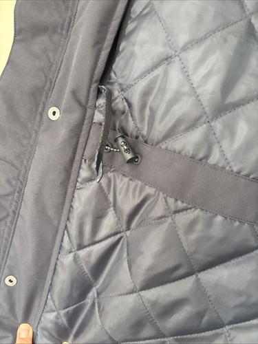 Mens Seasalt Horizon Waterproof Coat Mid Length Navy Blue Size M VGC - Picture 10 of 16