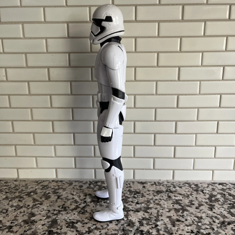 Star Wars The Force Awakens First Order Stormtrooper 12” Loose Action Figure Toy - Image 4 of 4