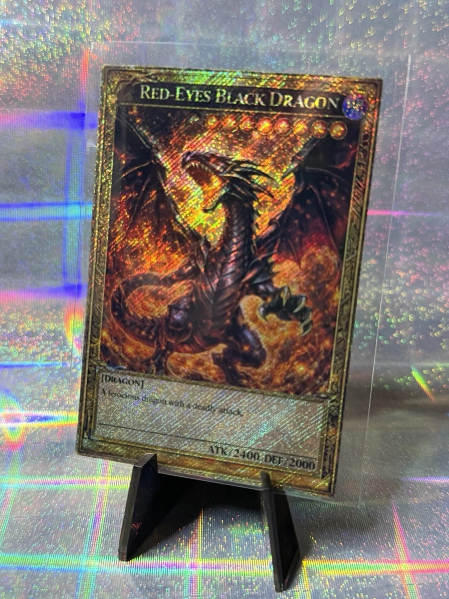Red Eyes Black Dragon Yu-Gi-Oh! TCG Secret Rare Individual