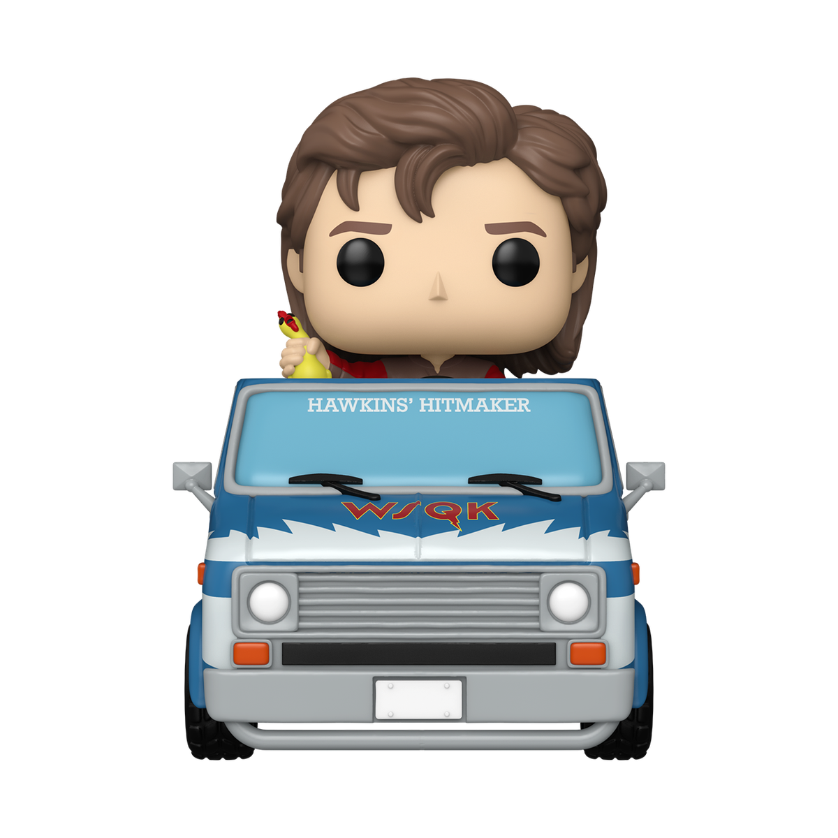 Funko Pop! Rides Deluxe Steve with Squawk Van Stranger