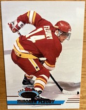 1993-94 Stadium Club Hockey #390, Theoren Fleury