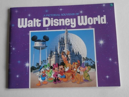 A Pictorial Souvenir of Walt Disney World Florida Epcot Magic Kingdom MGM 1988