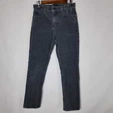 Quiksilver Corduroy Pants Mens 28x27 Gray Straight Tapered Fit 5 Pocket Stretch