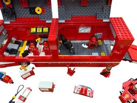 LEGO SPEED CHAMPIONS: F14 T & Scuderia Ferrari Truck 75913 Retired 94% Complete