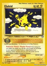 Elekid 22/111 (MP) - Neo Genesis Pokémon on eBay