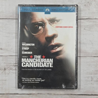 The Manchurian Candidate Full Screen Denzel Washington New Sealed Paramount DVD