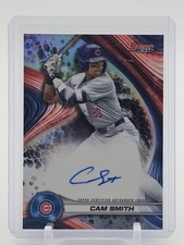 CAM SMITH 2024 BOWMAN'S BEST REFRACTOR AUTO #B24-CS CUBS Q3801