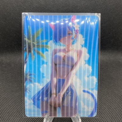 Femme Fatale 2 Anime Waifu Lenticular REDEEM Card - Rem - Re:Zero Goddess Story