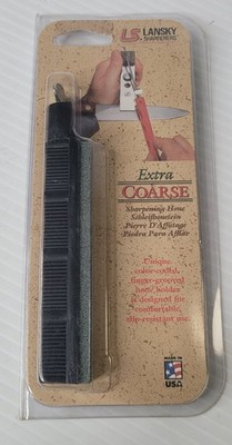 Lansky Sharpening Hone Extra Coarse Grit Knife Sharpener Stone S0070 SEALED NEW