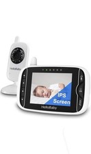 HelloBaby Hb32 Video Baby Monitor with Camera and Audio - White