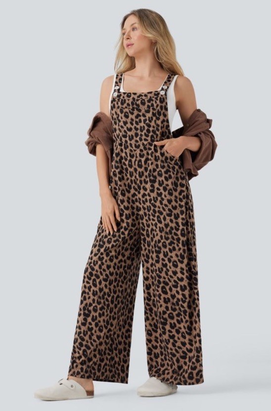 Halara Adjustable Strap Button Pockets Waffle Cas… - image 1