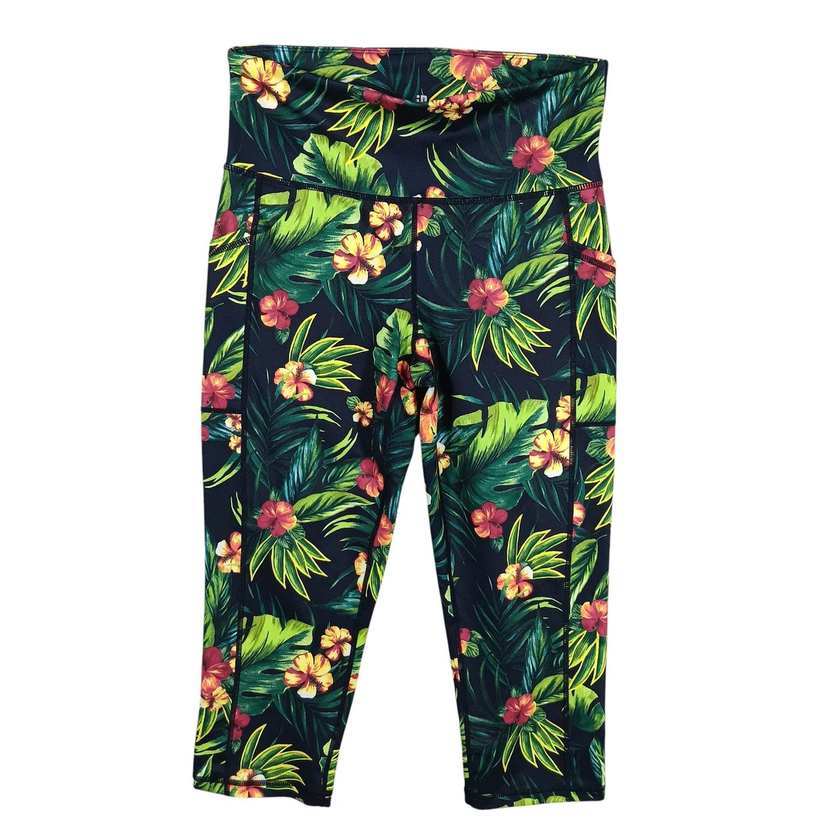 Leggings Capri Imprimés Ideology Pour Femme - Taille S, Neufs Avec étiquettes