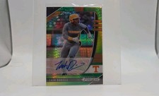 2020 Panini Prizm Draft Picks - Zach Daniels #PDP131 Green & Yellow Hyper Prizm
