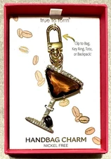 True To Form Espresso Martini Handbag Charm