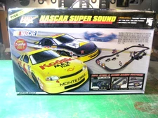 Tyco HO Scale Slot Car Nascar Super Sound Complete!  Has original cars Near Mint