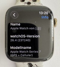 Apple Watch Series 7 45mm Gold Edelstahl GPS Cellular – 86% Akku -  Top Zustand