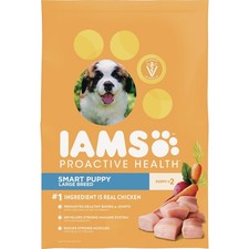 IAMS Proactive Health Smart Puppy Large Breed 15 Lb. Dry Dog Food 111169 Iams
