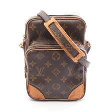 LOUIS VUITTON Amazon Monogram Shoulder Bag PVC Leather Brown #RC4105