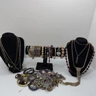 Bulk Bundle Vintage to Now Costume Wearable Fashion Women Jewelry Grab Bag 2 Lbs
