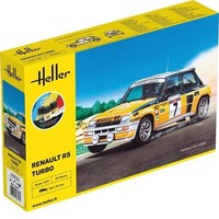 Heller - Starterset Mit Lack Und ZubehöR – Renault R5 Turbo #7 Zum Zusammenba...