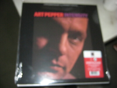 Art Pepper ~ Intensity [NEW LP] 180g CRAFT RECORDINGS 2024