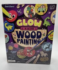 Glow in the Dark Wood Painting Craft Kit for Kids - Arts and Crafts for Kids New