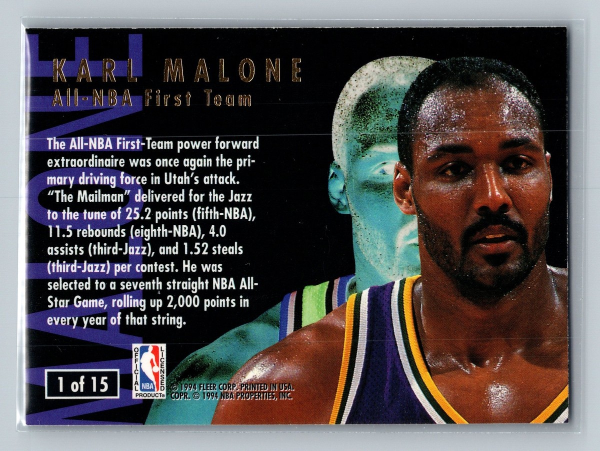 NBA Karl Malone 3color パッチカード 100枚限定 NBA Karl Malone 3color パッチカード 100枚限定