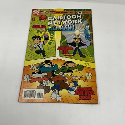 Cartoon Network Action Pack #2, Comic DC, 2006, 1st Appearance Ben 10, VG/FN