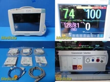 Philips Intellivue MP40 Neonatal Monitor W/ CO, IBP, MMS Modules & Leads ~ 35961