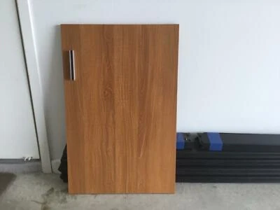 Glass And Wood Veneer Cupboard Doors X 8 Excellent Condition
