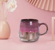 Large Ceramic Coffee Mug, Big Tea Cup for Office and Home, 21 Oz 1 PCS-pink