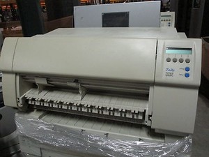 TALLY T2265 A3 Parallel Serial Dot Matrix Impact Printer Drucker NO MOTHERBOARD