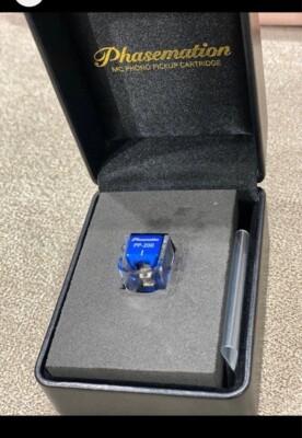 Phasemation MC Record Cartridge PP-200 PP200 Blue Diamond Stylus