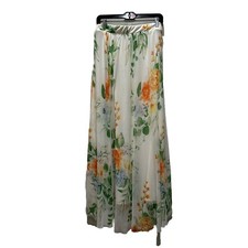 C'est 1946 Cato Womens Sheer Pullon Aline Maxi Skirt Sz Small Whimsy Fairy Boho