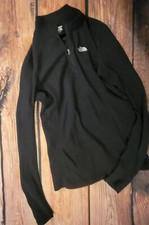 The North Face Black Sweatshirt Fleece Womens Medium Med