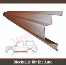 Daihatsu Feroza 1988-1999 lamiera di riparazione laterale soglia sinistra lato guida