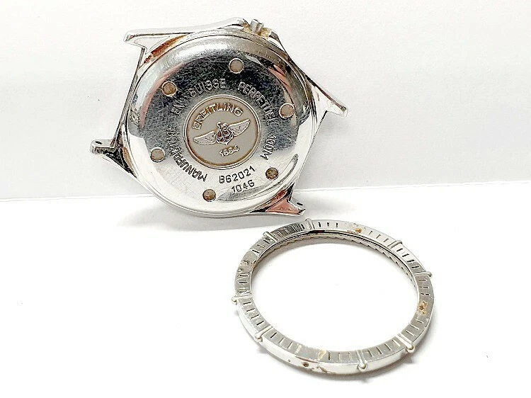 Breitling Damen Uhr Gehäuse mit Lünette und Glas Case B62021 - Image 2 of 3