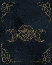 Book of Shadows: Triple Goddess | Empty Grimoire Journal |