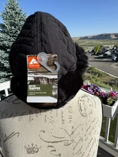 OZARK TRAIL MEN'S TRAPPER HAT, 3M THINSULATE, ONE SIZE FITS ALL, NEW WITH TAGS