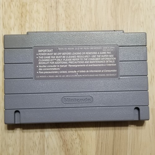Spider-Man Spiderman SNES Cartridge Authentic and works. - Picture 2 of 3