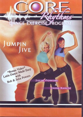 CORE RHYTHMS - Dance Exercise - JUMPIN JIVE DVD NEW/SEALED