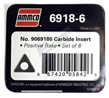 Ammco / Coats 6918-6 Positive Rake Carbide Insert