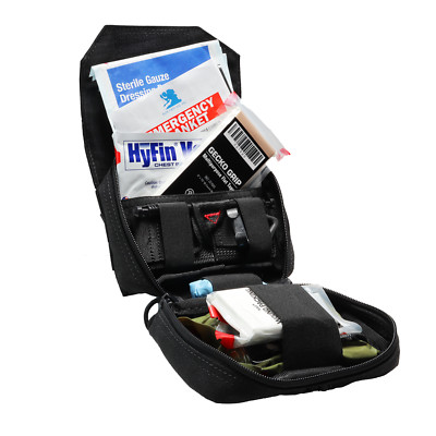 First Response Gunshot Wound Kit for Hemorrhage Control, Rip-Away MOLLE IFAK