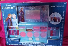 Makeup Beauty Kit Cosmetic Compact Case w/ Mirror Disney Frozen Elsa Anna Girls
