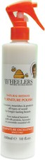 Wheelers Natural Pure Beeswax Wooden Furniture Cream Polish Spray 300ml Protects