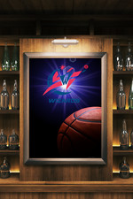 Washington Wizards Basketball Wall Art Print NBA Gift Man Cave POSTER CANVAS